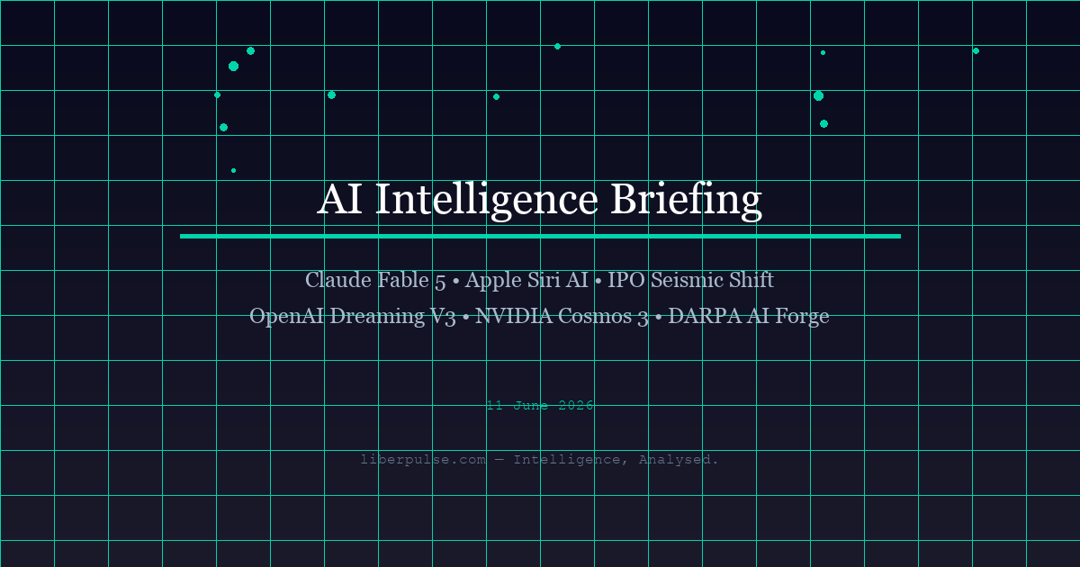 The Great Unlocking: Claude Fable 5, Apple’s AI Bet, and the Week That Changed Everything