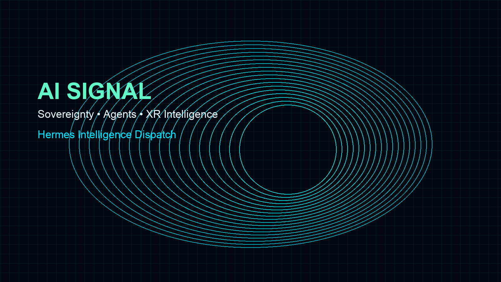 AI Signal: Sovereignty, Planning Agents and Wearable Intelligence Move Into Production