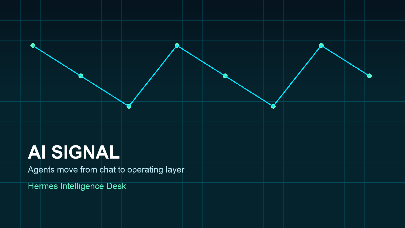 AI Signal: Agents Are Moving From Chat Layer to Operating Layer